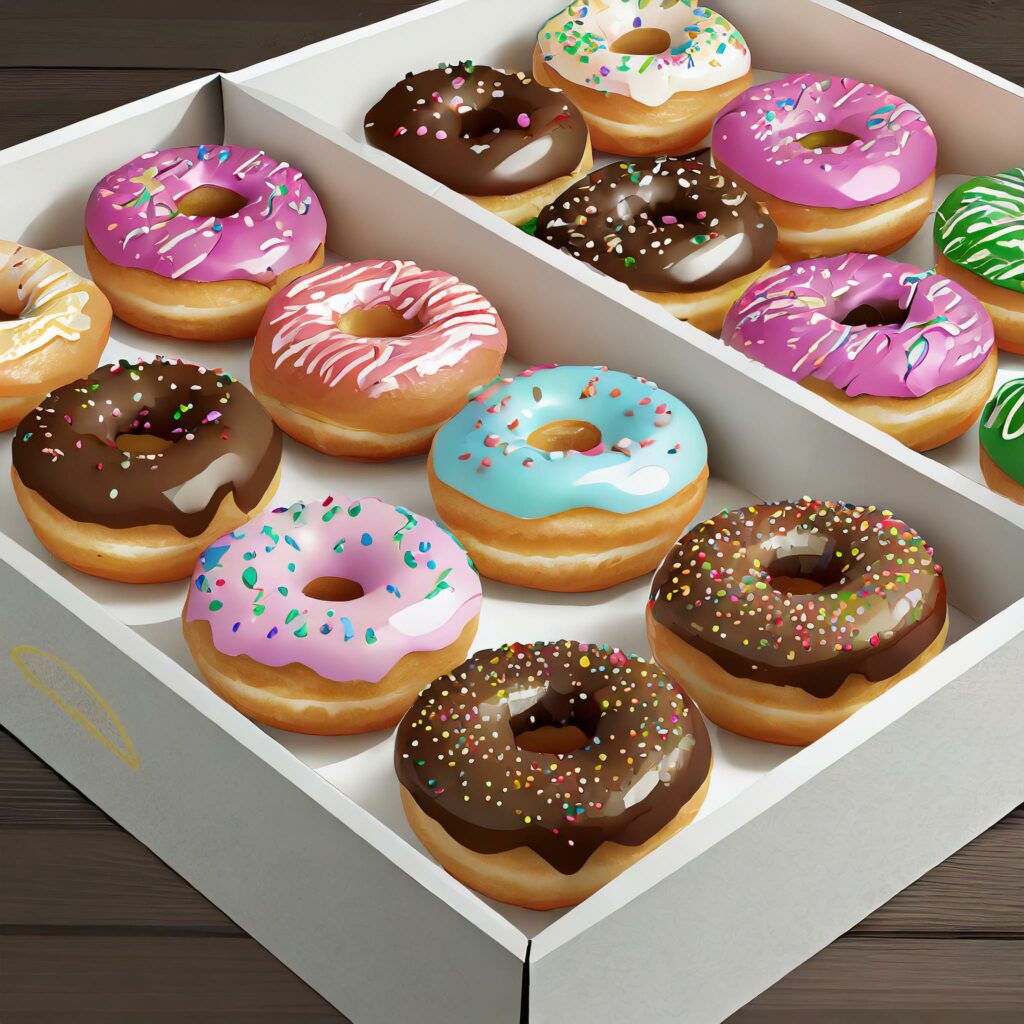 Boîte de 12 Donuts Assortis