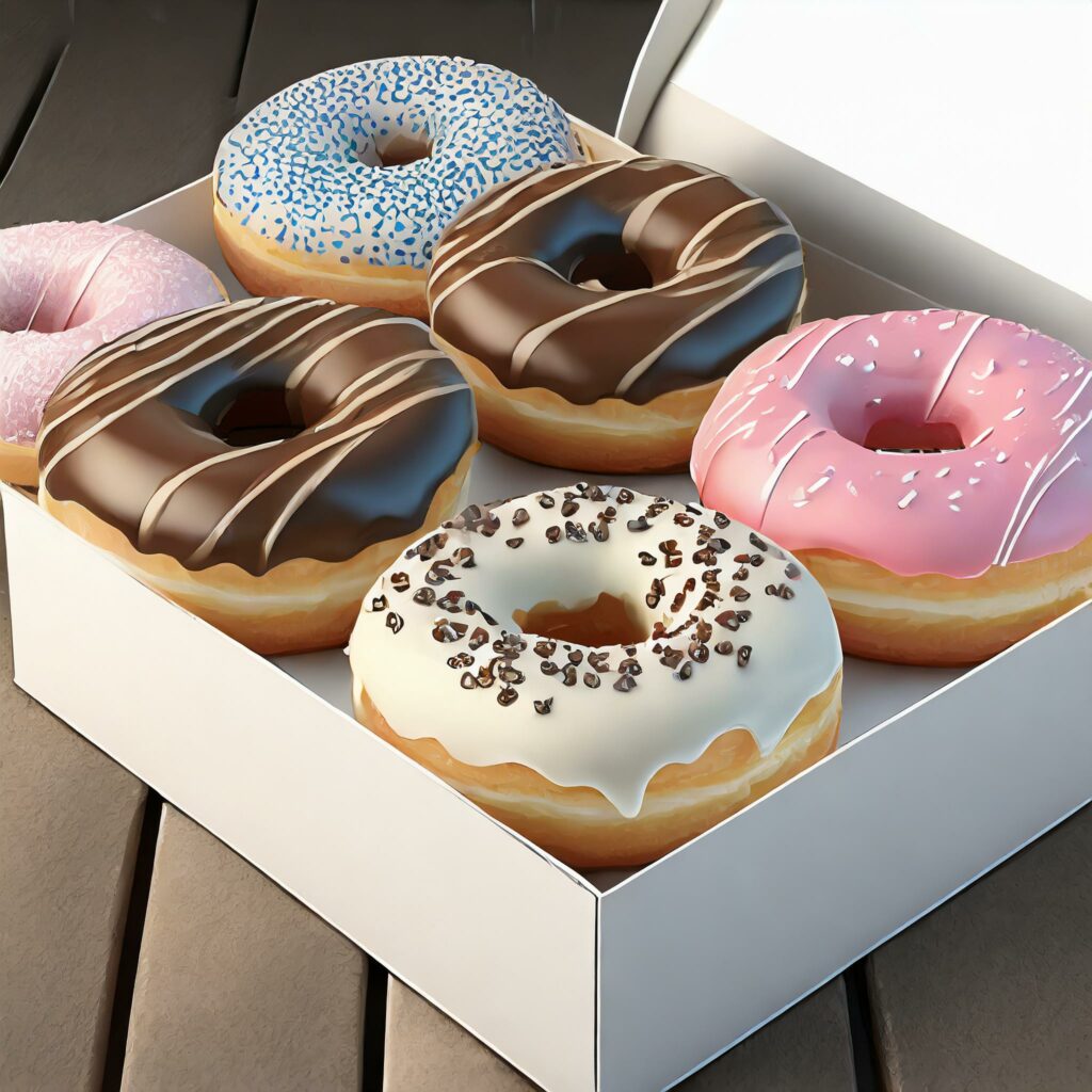 Boîte de 6 Donuts Assortis